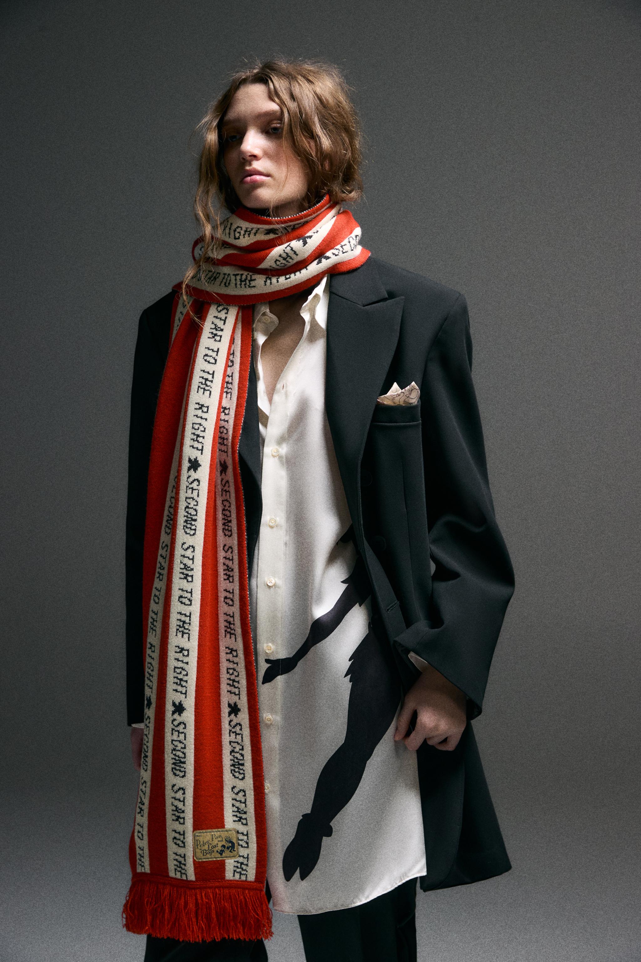 LONG DOUBLE BREASTED BLAZER HARRY LAMBERT FOR ZARA X DISNEY